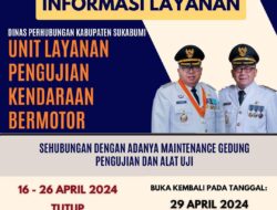 Layanan Uji Kendaraan di Kabupaten Sukabumi Tutup Sementara