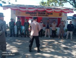 Forkopimcam Cisolok Gelar Apel Siaga Idul Fitri 1445 H