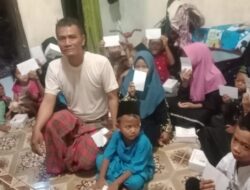 Santunan Anak Yatim oleh PAC PPBNI Satria Banten dan LSM KPK-Nusantara di Cipocok Jaya