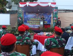 Jawara Ayam Kremes Menjadi Tempat Kegiatan Syukuran HUT Kopassus ke 72 