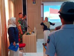 Wujudkan Sinergitas Lintas Sektoral, Babinsa Koramil Kalapanunggal Hadiri Lokakarya Kesehatan