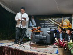 Drs. H. Asep Japar, MM Hadiri Acara Menyambut Tahun Baru Islam 1446 H di Cilaksana, Cikembar