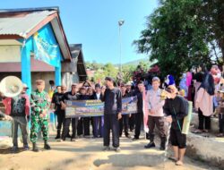 Bhabinkamtibmas Polsek Bayah Polres Lebak Menghadiri kegiatan Seren Tahun