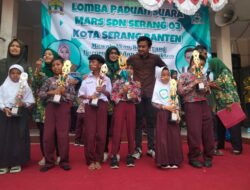 SDN Serang 03 Kota Serang Menyelenggarakan Lomba Padus Mars SDN Serang 03