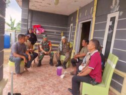 Terus Jaga Hubungan Baik, Babinsa Laksanakan Komsos Dengan Warga Binaan