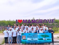 BPC HIPMI Kabupaten Tangerang, Lakukan Gerakan Tanam 1000 Pohon Mangrove.