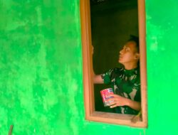 Tetap Gencar Di Tahap Akhir Pembangunan Desa Cicareuh Kec. Cikidang Kab. Sukabumi