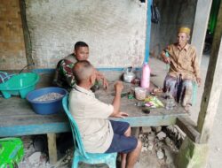 Jaga Silaturahmi Agar Terjalin Baik, Babinsa Giat Komsos Dengan Warga 