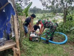 Babinsa Koramil 2205/Kalapanunggal Laksanakan Pendampingan Pompanisasi di Wilayah Binaan nya