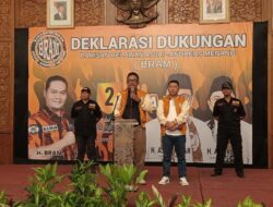 Deklarasi Dukungan Relawan BRAM untuk Pasangan Calon Bupati Sukabumi Nomor Urut 2