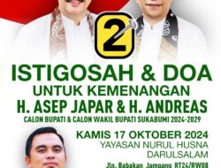 “Bersama Dalam Doa: H. Asep Japar, Istighosah untuk Kemenangan Paslon Nomor urut 2”