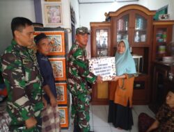 Kodim 0622 Sukabumi Tunjukkan Solidaritas, Salurkan Bantuan untuk Korban Laka Laut