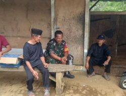 Melalui Komunikasi Sosial Babinsa Laksanakan Pendekatan Dengan Warga