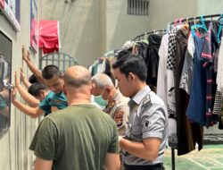 Rutan Serang Lakukan Sidak Gabungan Bersama Polsek Kota Serang untuk Deteksi Dini Gangguan Kemanan dan Ketertiban*