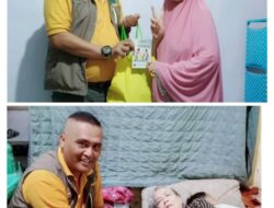 Lsm Dampal Jurig Balad AA – A02-STB Peduli Kemanusiaan Berikan Bantuan Paket Sembako & Sedikit Dana Untuk Janda Jompo Korban Bencana Banjir & Angin Puting Beliung Yg Terjadi Di Wil Sukabumi