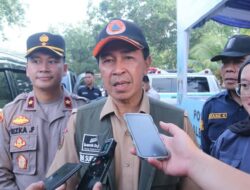 PASTIKAN NATARU AMAN DAN LANCAR, SEKDA BERSAMA WAKAPOLRES SUKABUMI MONITORING POS PENGAMANAN