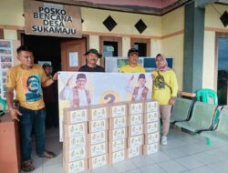 Tim Relawan AA Kordapil 6 Salurkan Bantuan Bupati Sukabumi Terpilih untuk Korban Banjir dan Pergerakan Tanah