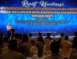 Jelang Nataru, Ditlantas Polda Banten Gelar Anev dan Doa Bersama Dalam Rangka Kesiapan Operasi Lilin Maung 2024