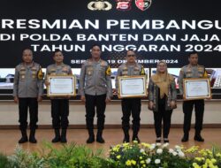 Kapolda Banten Resmikan Pembangunan di Jajaran Polda Banten dan Serah Terima DIPA Tahun Anggaran 2024