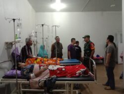 Dandim 0622/Kab. Sukabumi kunjungi korban keracunan makanan di RSUD Palabuhanratu
