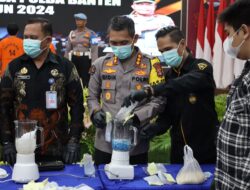 Pasca Rilis Akhir Tahun, Polda Banten Musnahkan Barang Bukti Narkoba