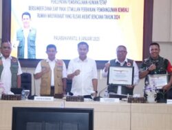 RAKOR PERCEPATAN PEMBANGUNAN HUNIAN TETAP KORBAN BENCANA ALAM