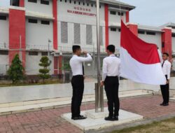 Instruksi Dirjenpas Diwujudkan, Lagu Kebangsaan Iringi Aktivitas di Lapas Cilegon