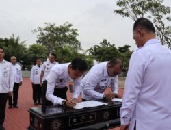 Penandatanganan Komitmen Bersama dilingkungan Lapas Batam