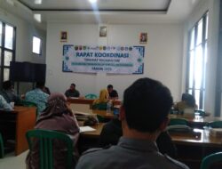 Rapat Koordinasi Tingkat Kecamatan Parakan Salak Kabupaten Sukabumi Tahun 2025