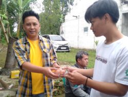 MEITY FARM BERSAMA H.M AGUS MULYADI, SE, MH MELAKSANAKAN BHAKTI SOSIAL DI CIRAHONG WALANG SARI KALAPANUNGGAL