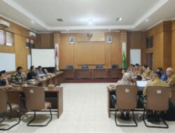Rapat Koordinasi BAPEMPERDA DPRD Kab. Sukabumi Terkait Pembahasan Raperda Tahun 2025