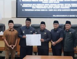 PARIPURNA DPRD, BUPATI SUKABUMI SAMPAIKAN PENTINGNYA PRODUK HUKUM DAERAH SEBAGAI INSTRUMEN KEBIJAKAN
