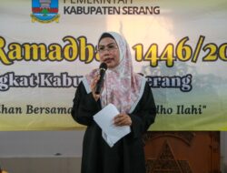 Safari Ramadan 1446 H, Bupati Serang Paparkan Selesai Betonisasi Jalan 601 KM