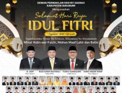 DPRD Kab. Sukabumi mengucapkan SELAMAT HARI RAYA IDUL FITRI  1 Syawal 1446 H