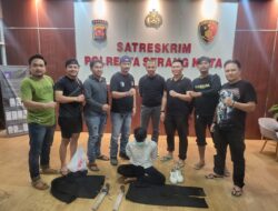 Satuan Resmob Polresta Serkot berhasil amankan terduga pelaku tindak pidana pembunuhan disertai Mutilasi