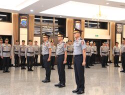 Mabes Polri Gelar Korps Raport Kenaikan Pangkat Pati Polri, 13 Perwira Tinggi Naik Pangkat