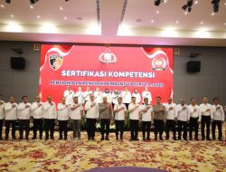 216 Penyidik dan Penyidik Pembantu Polda Banten Ikuti Assesmen Sertifikasi Uji Kompetensi