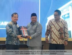 Ketua DPRD Kabupaten Sukabumi Budi Azhar Mutawali, S.IP   Hadiri Penyerahan Laporan Keuangan Pemerintah Daerah (Audited) TA. 2024