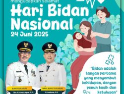 Pemerintah Kabupaten Sukabumi mengucapkan selamat hari Bidan Nasional 24 Juni 2025