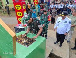 TMMD Ke-125 Kodim 0622/Kab. Sukabumi Sukses Rampungkan Infrastruktur Desa Langkapjaya 100%