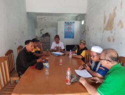 BPD Desa Pangkalan Kecamatan Cikidang Gelar Musyawarah Bulanan
