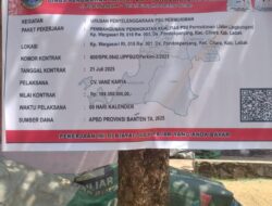 WARGA KAMPUNG WARGASARI DESA PONDOK PANJANG NIKMATI JALAN LINGKUNGAN PAVING BLOK BARU