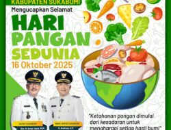 PEMERINTAH KABUPATEN SUKABUMI MENGUCAPKAN HARI PANGAN SEDUNIA  16 OKTOBER 2025