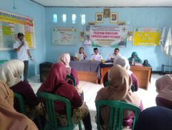 Desa Sukanegara Kec. Pontang Kab. Serang Provinsi Banten, Melaksanakan Pelatihan Pemantapan Kapasitas Kader Posyandu.