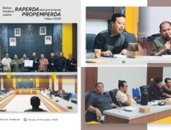 RAPAT KERJA BAPEMPERDA DPRD KABUPATEN SUKABUMI 