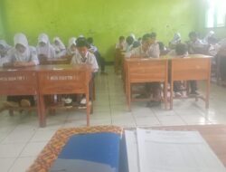 Penuh Semangat dan Pembiasaan Agama, Siswa SMPN 2 Cikidang Jalani Sumatif Akhir Semester Ganjil