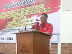 DPC PWRI Kabupaten Sukabumi Resmi Dilantik, Momentum Perkuat Soliditas dan Profesionalisme Pers