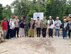 Peletakan Batu Pertama Dapur Santri Nusantara di Ponpes Roudhotus Sibyan Al-Amin Taktakan