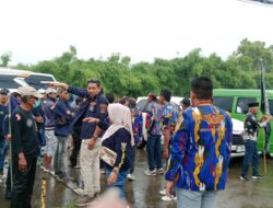 Tuntut Tanggung Jawab Lingkungan, Ribuan Massa Laskar NKRI Demo Pabrik JMR di Ciwandan