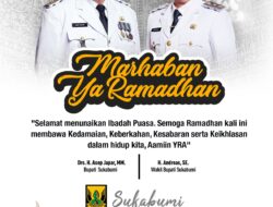 “Marhaban Ya Ramadhan” adalah ucapan selamat datang bulan suci Ramadhan.